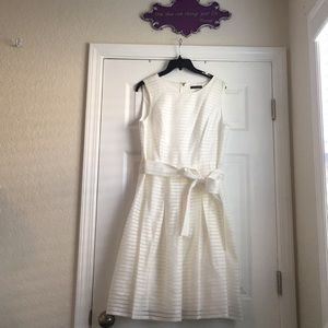 White Aline dress